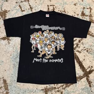 2000 Summer Sanitarium Meet The Inmates Shirt Size Large Metallica Korn SOAD